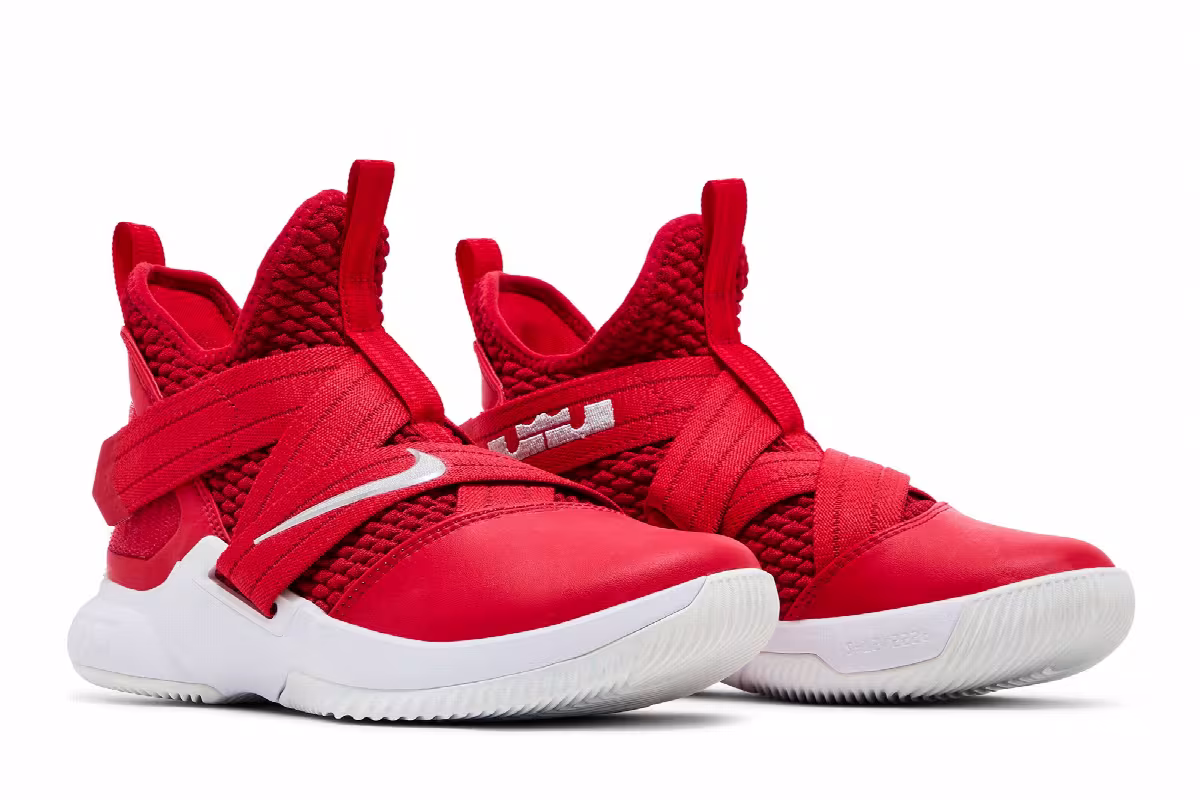 Nike LeBron Soldier 12 TB University Red, view 9