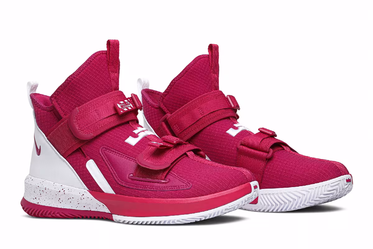 Nike LeBron Soldier 13 TB Vivid Pink, view 9
