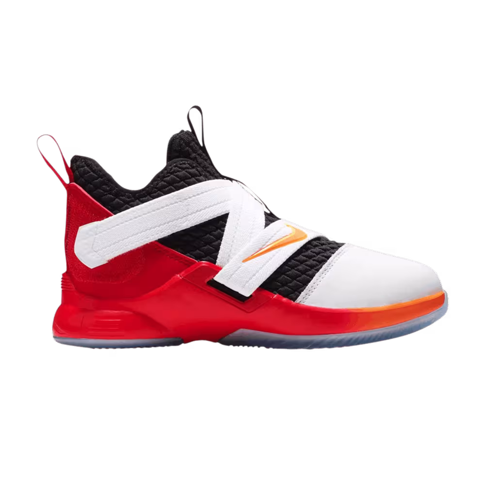 Nike LeBron Soldier 12 GS Black Laser Orange