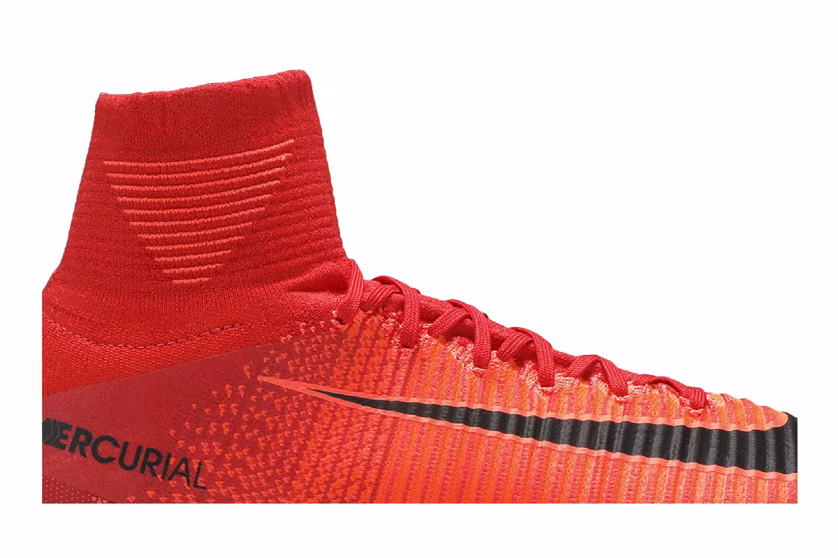 Nike Mercurial SuperFly 5 DF FG University Red, view 3