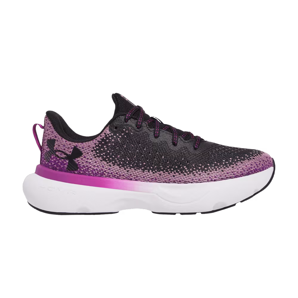 Under Armour Women's HOVR Infinite Black Andromeda Purple