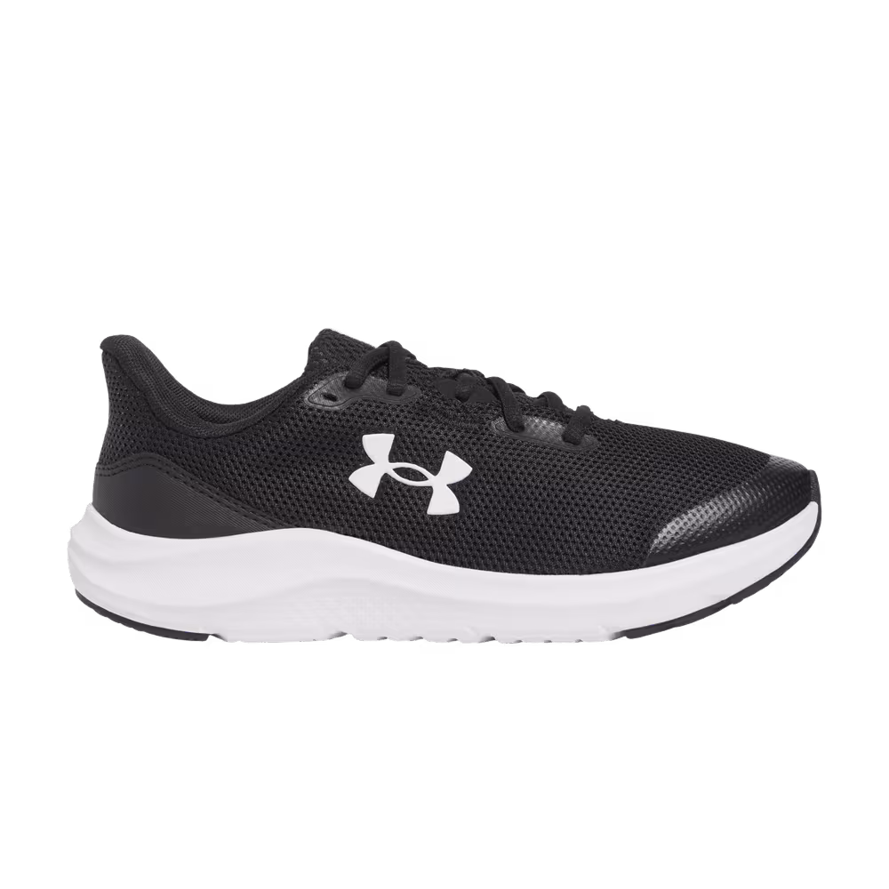 Under Armour Charged Pursuit 4 GS Black White