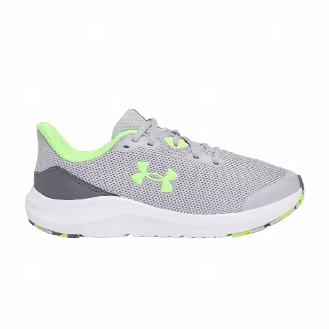 Under Armour Charged Pursuit 4 GS 'Mod Grey Hyper Green'