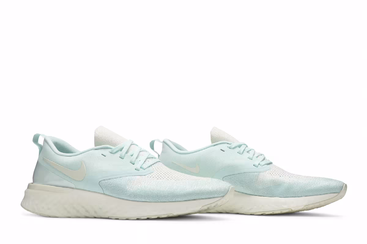 Nike Women's Odyssey React Flyknit 2 Teal Tint Sail, view 9