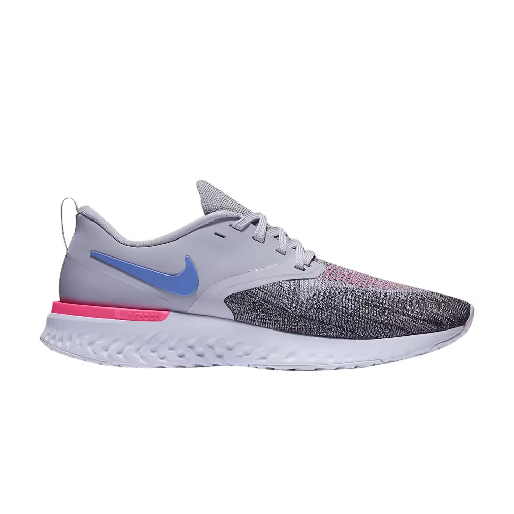 Nike Women's Odyssey React Flyknit 2 Indigo Haze Black