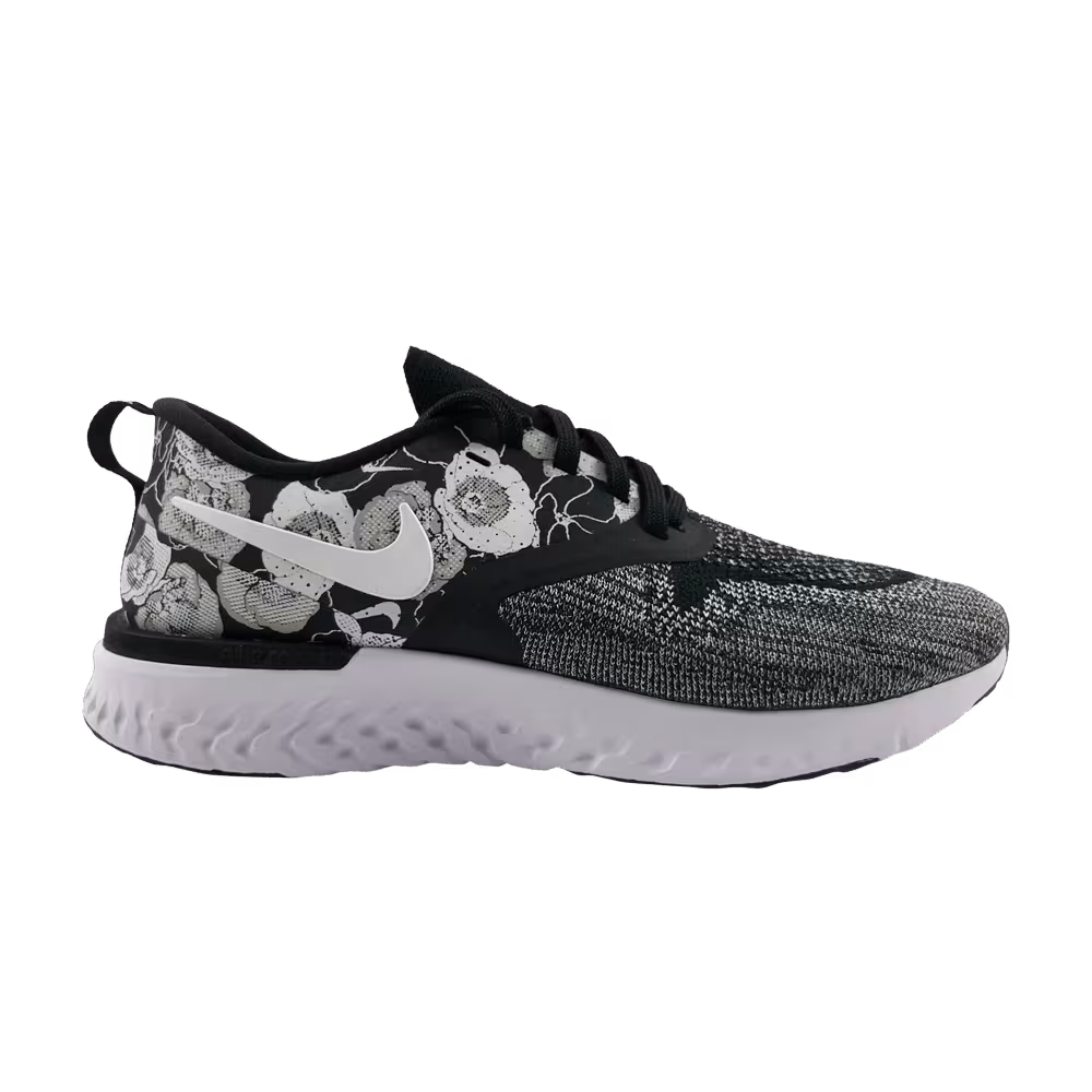 Nike Women's Odyssey React 2 Flyknit FLR Black
