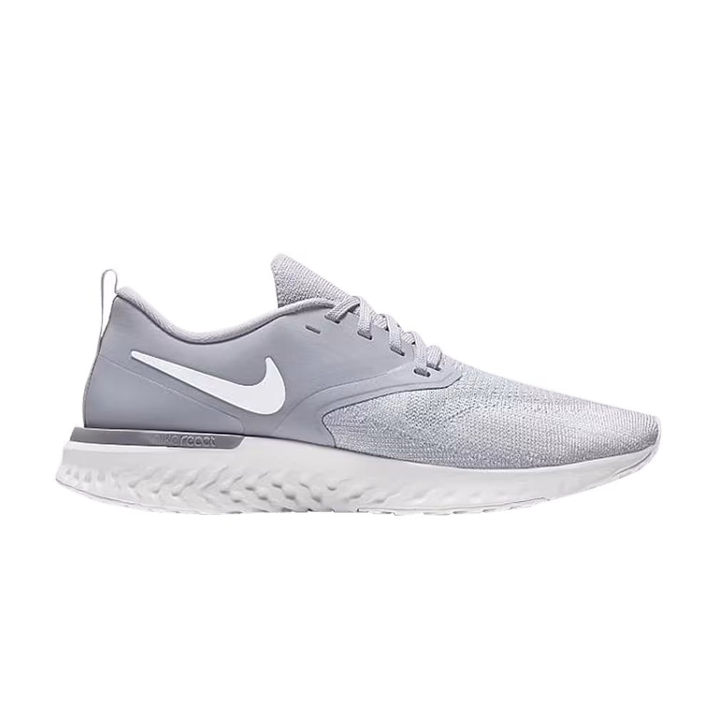 Nike Women's Odyssey React 2 Flyknit Wolf Grey