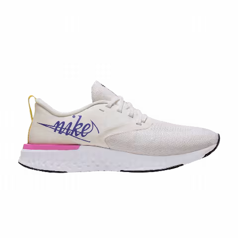 Nike Wmns Odyssey React 2 Flyknit JDI 'Summit White Psychic Purple'