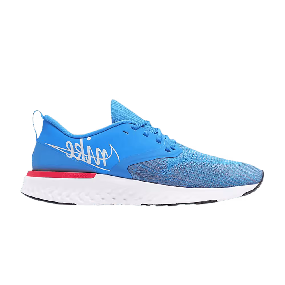 Nike Odyssey React Flyknit 2 Blue Hero Red