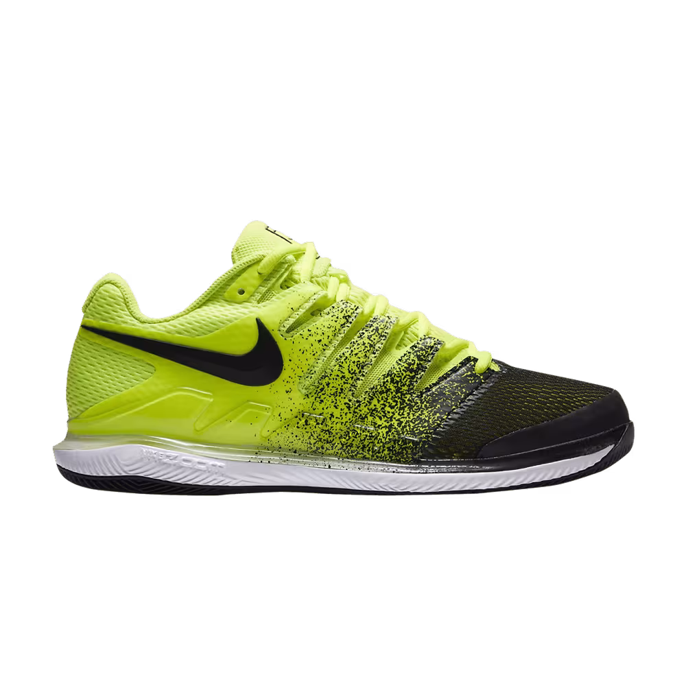 Nike Air Zoom Vapor X HC Volt Black Spray