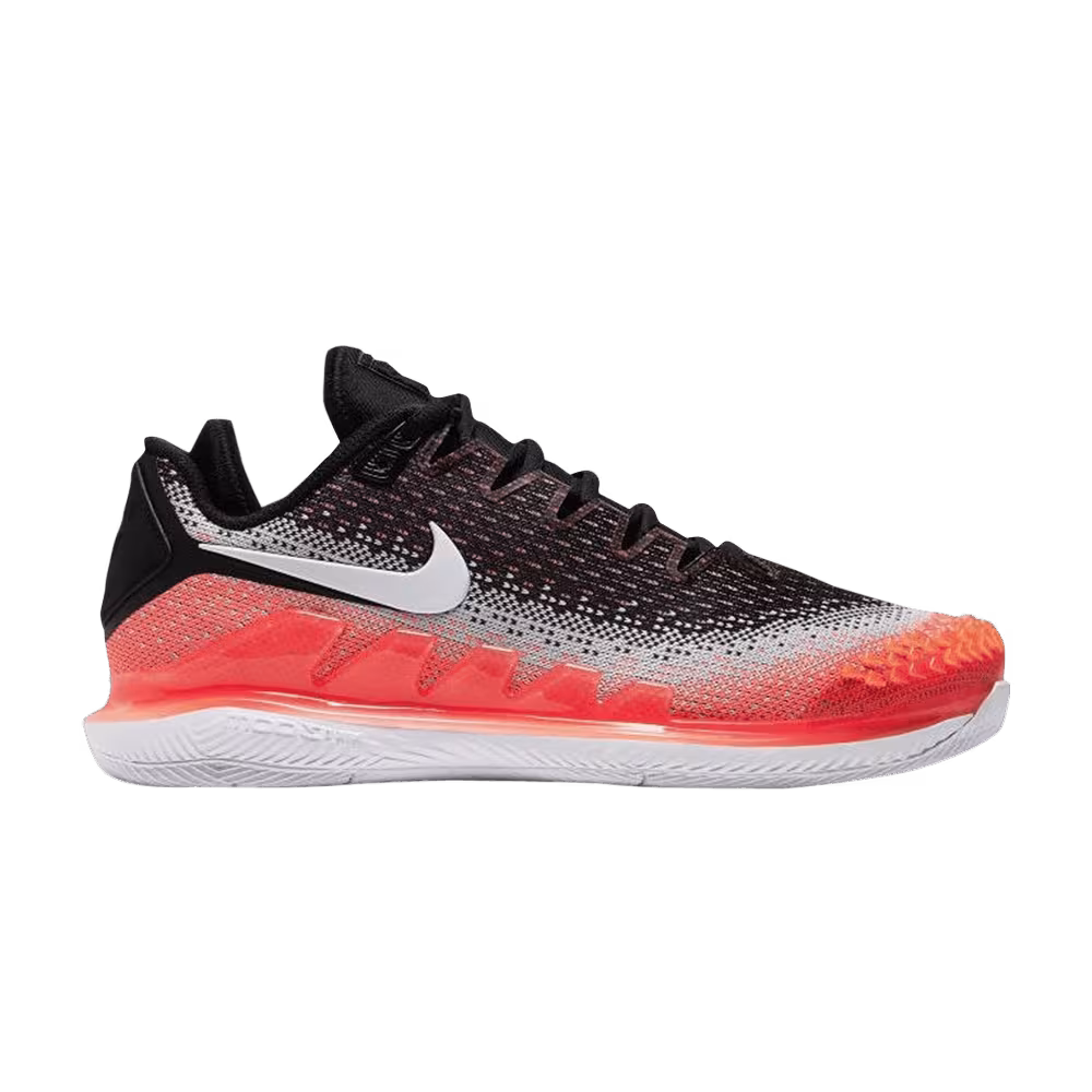 Nike Women's Air Zoom Vapor X Knit Black Lava