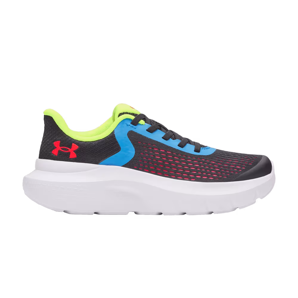 Under Armour Rogue 5 AL PS Black High Vis Yellow Racer Red