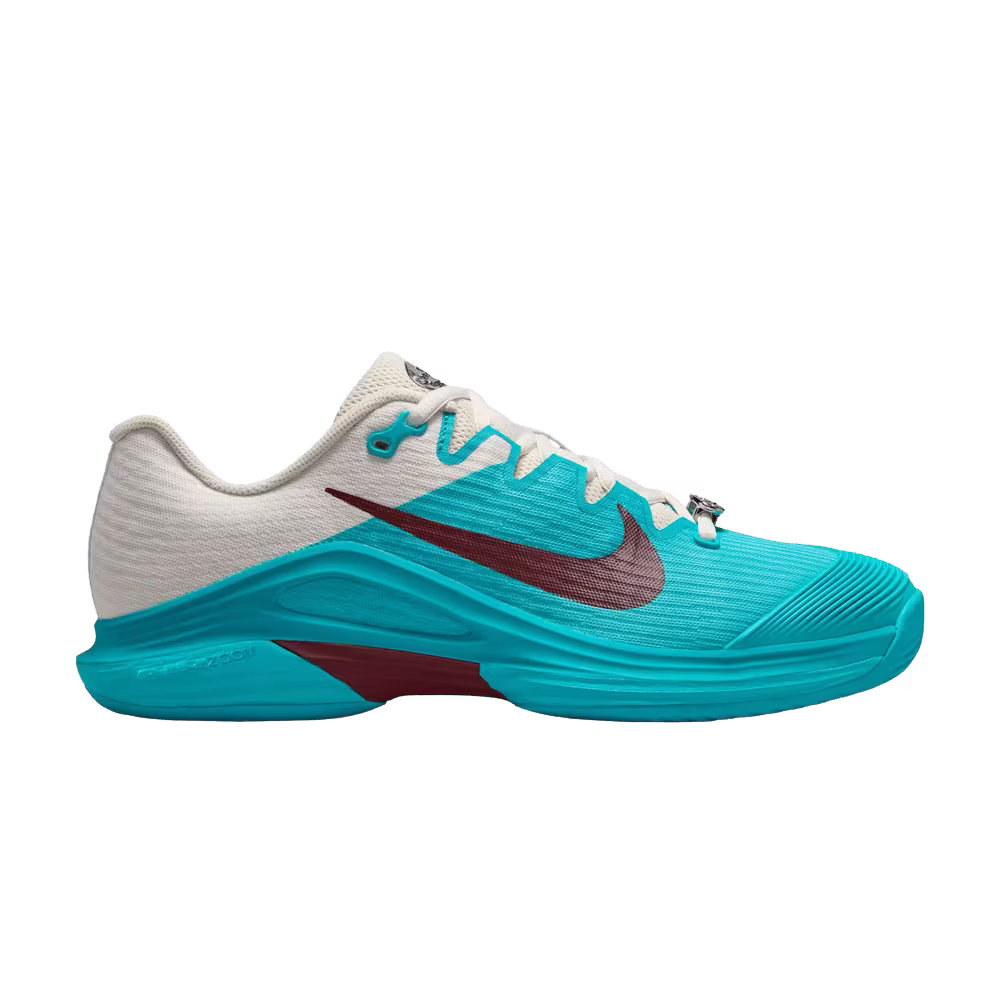Women's NikeCourt Air Zoom Vapor 12 Premium HC Dusty Cactus Dark Team Red