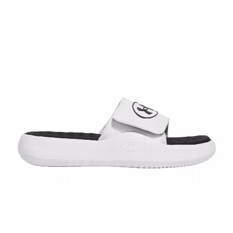 Under Armour Ignite Pro 8 Slide GS 'White Black'