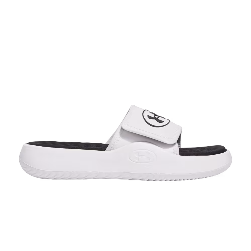 Under Armour Ignite Pro 8 Slide GS White Black
