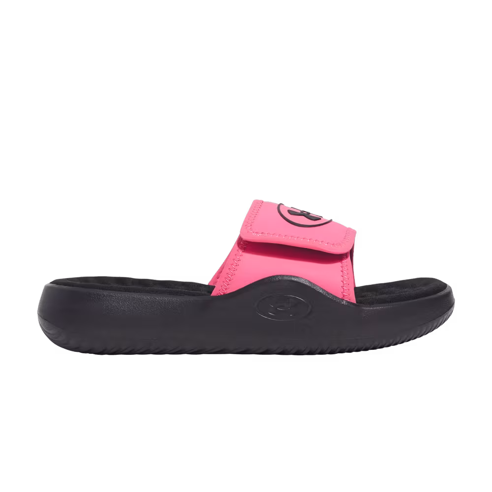 Under Armour Ignite Pro 8 Slide GS Super Pink Ultimate Black