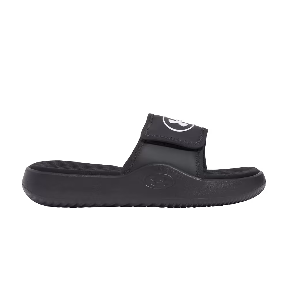Under Armour Ignite Pro 8 Slide GS Black White
