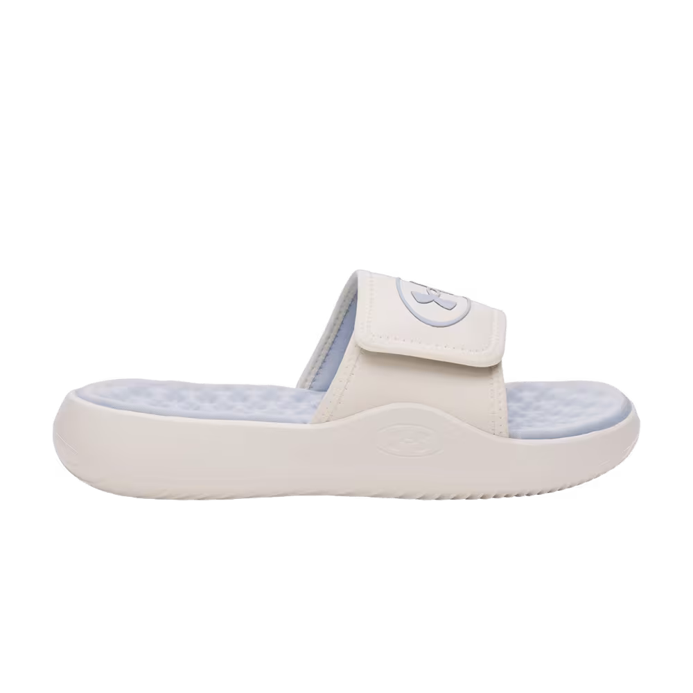 Under Armour Women's Ignite Pro 8 Slide Stone Blue Calm