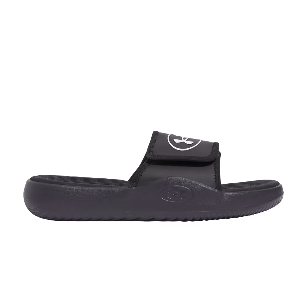Under Armour Ignite Pro 8 Slide Galaxy Black White