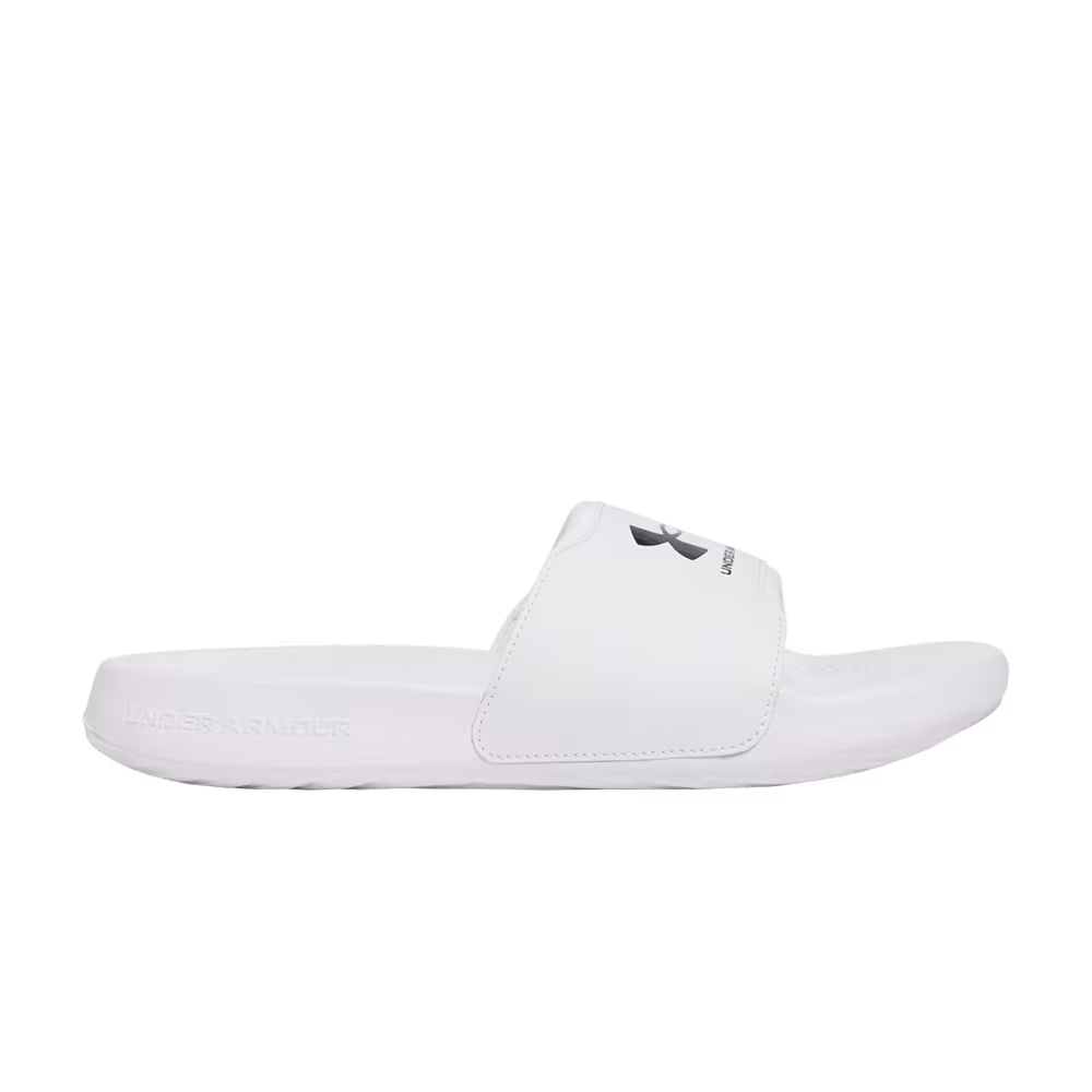 Under Armour Women's Ignite Select Slide White Black