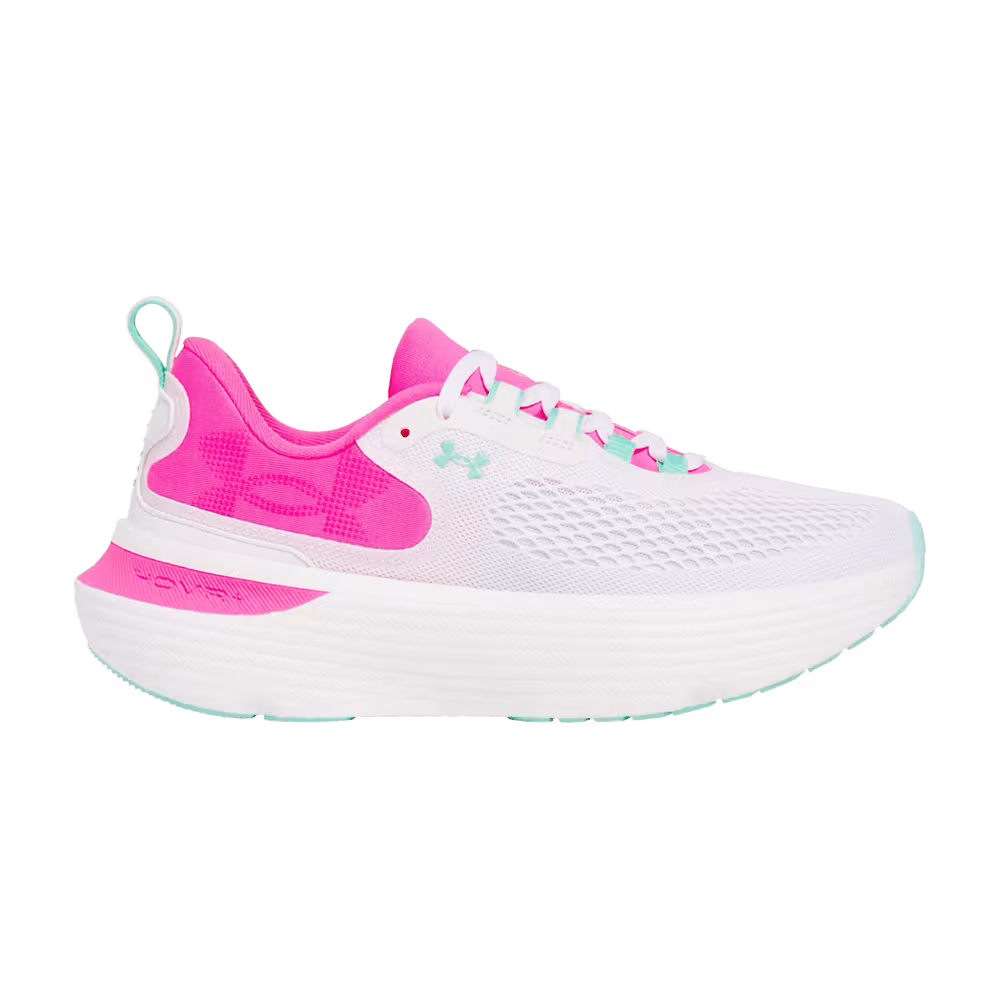 Under Armour Women's HOVR Infinite Elite 2 White Aero Pink