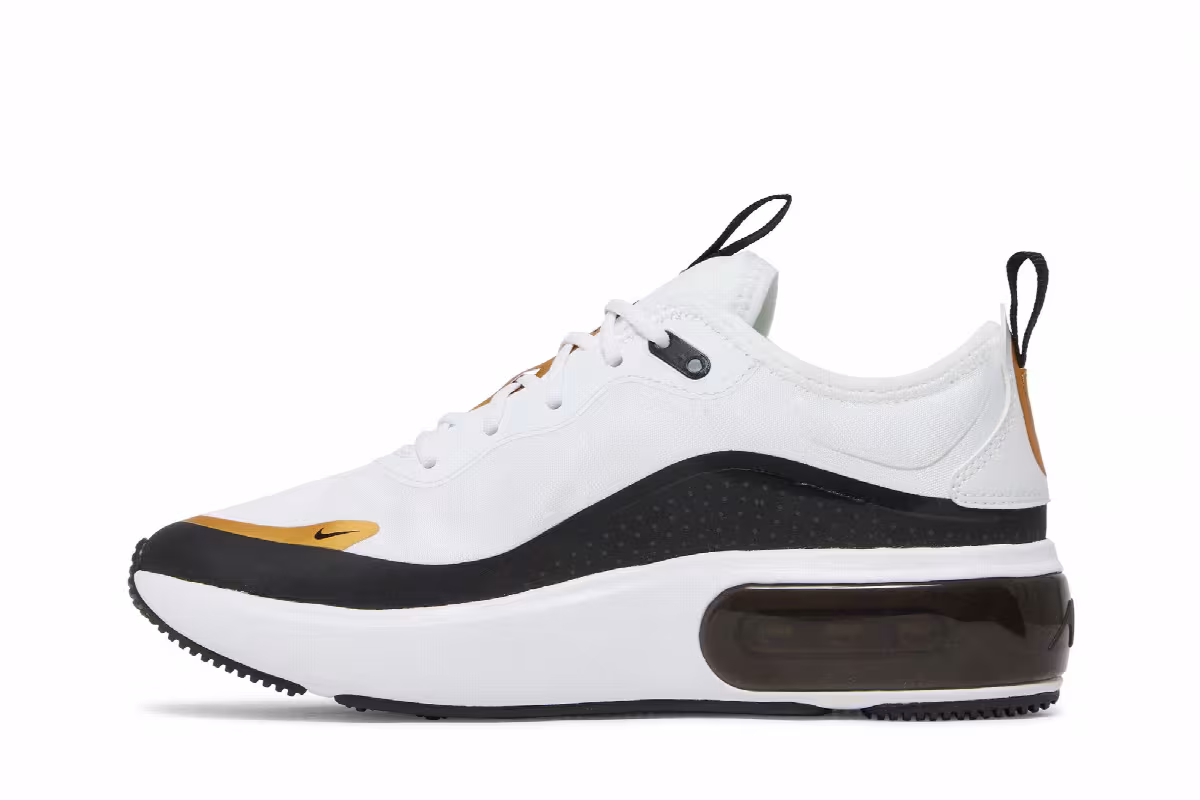 Nike Women's Air Max Dia White Black Gold, view 4