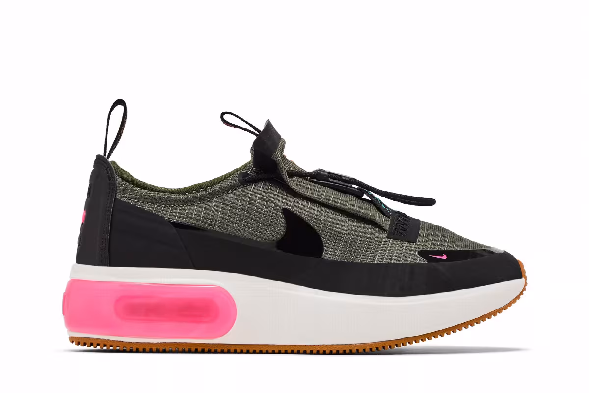Nike Women's Air Max Dia Winter Cargo Khaki Pink, view 2