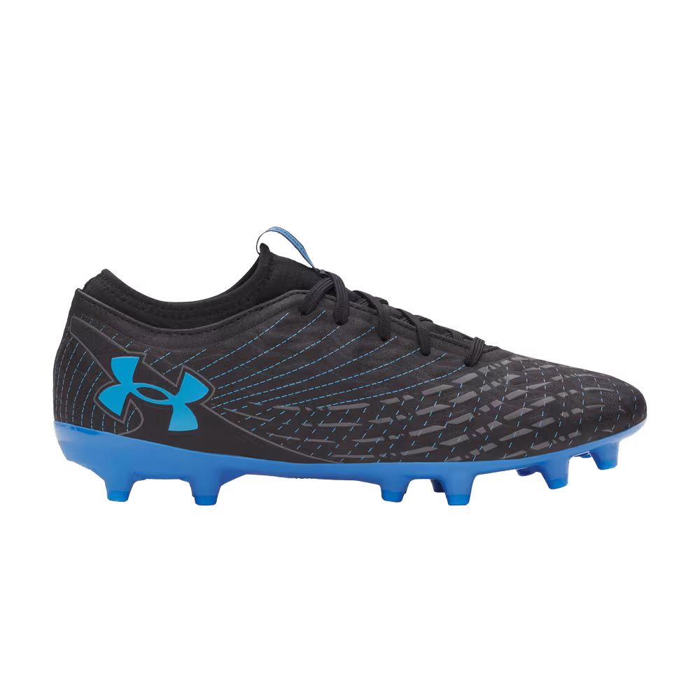 Under Armour Magnetico Select 5 FG Black Blue Atlantis