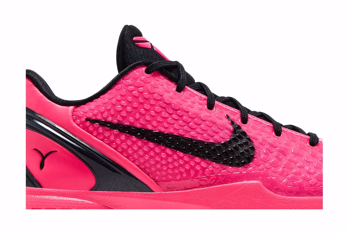 Nike Zoom Kobe 6 Protro Kay Yow Think Pink 2026, view 3