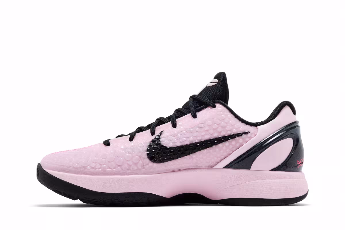 Nike Zoom Kobe 6 Protro Kay Yow Think Pink 2026, view 4