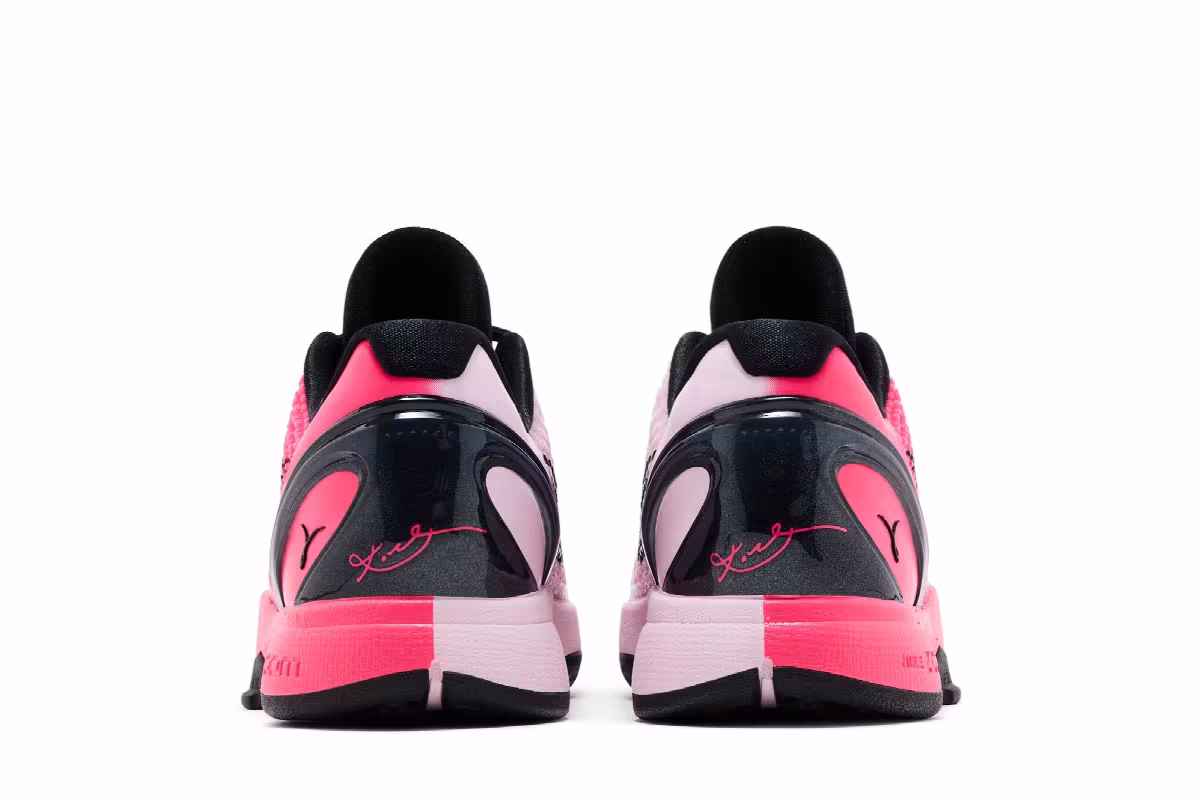 Nike Zoom Kobe 6 Protro Kay Yow Think Pink 2026, view 7