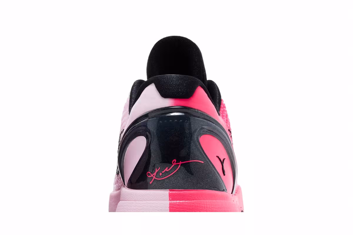 Nike Zoom Kobe 6 Protro Kay Yow Think Pink 2026, view 8