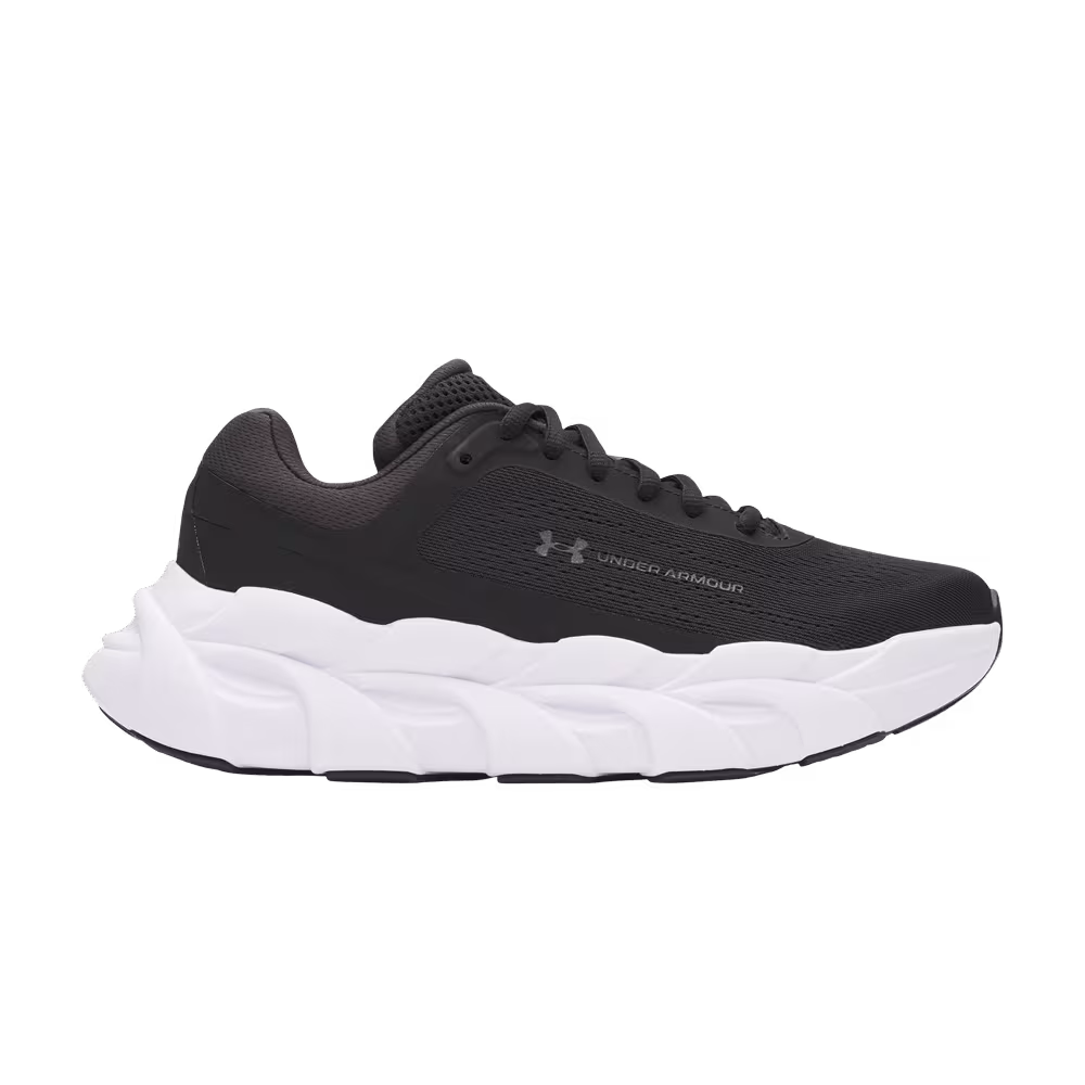 Under Armour Women's Halo Runner Black White Castlerock
