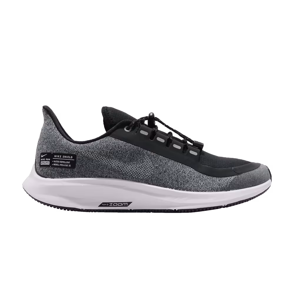Nike Air Zoom Pegasus 35 Shield GS Black Silver