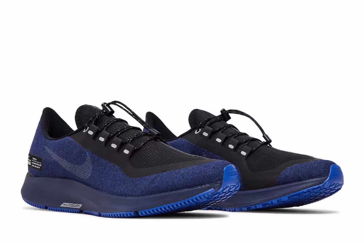 Nike Air Zoom Pegasus 35 Shield Black Blue Void, view 9