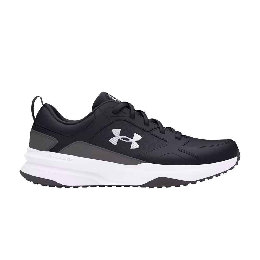 Under Armour Charged Edge Black Castlerock White