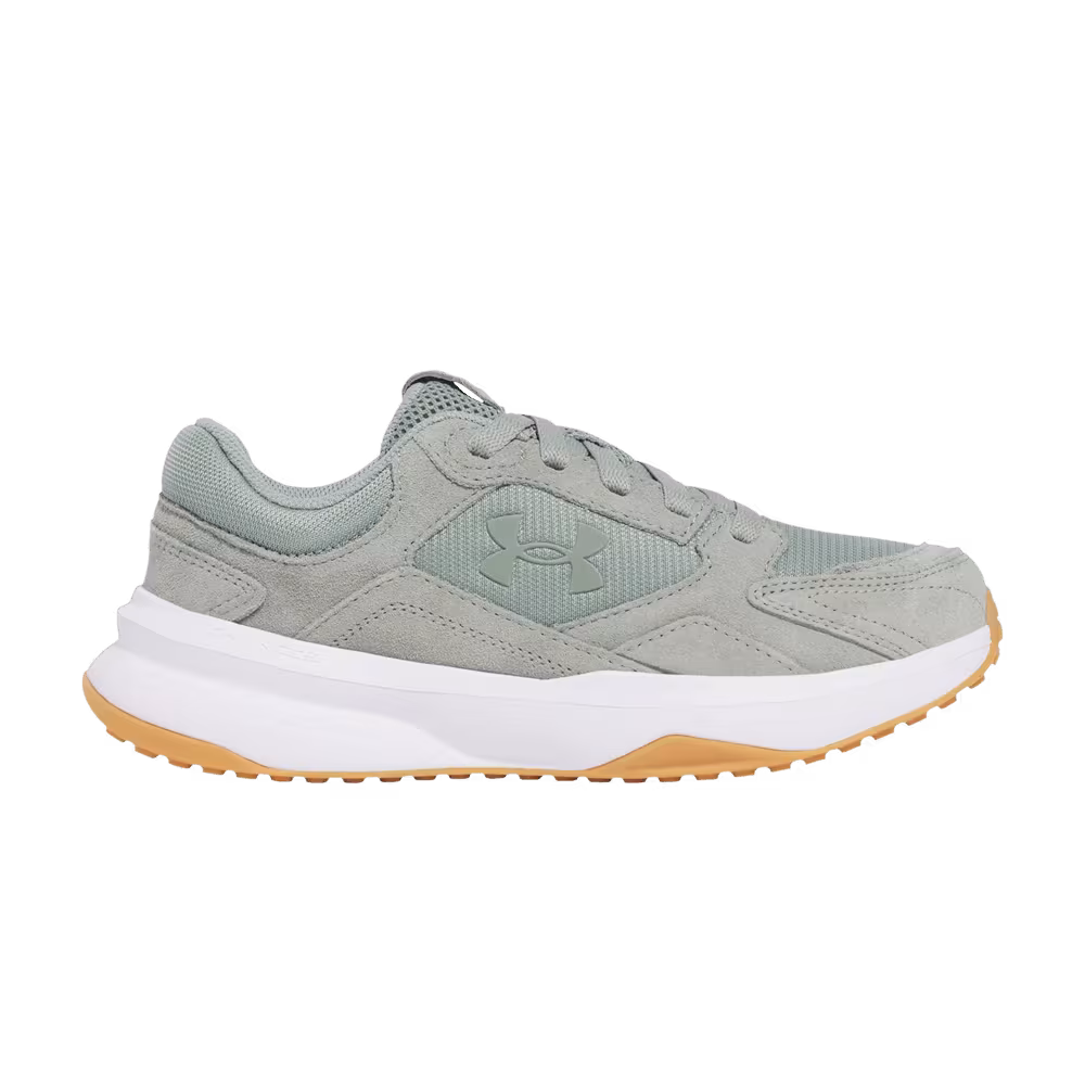 Under Armour Women's Charged Edge Suede Silica Green