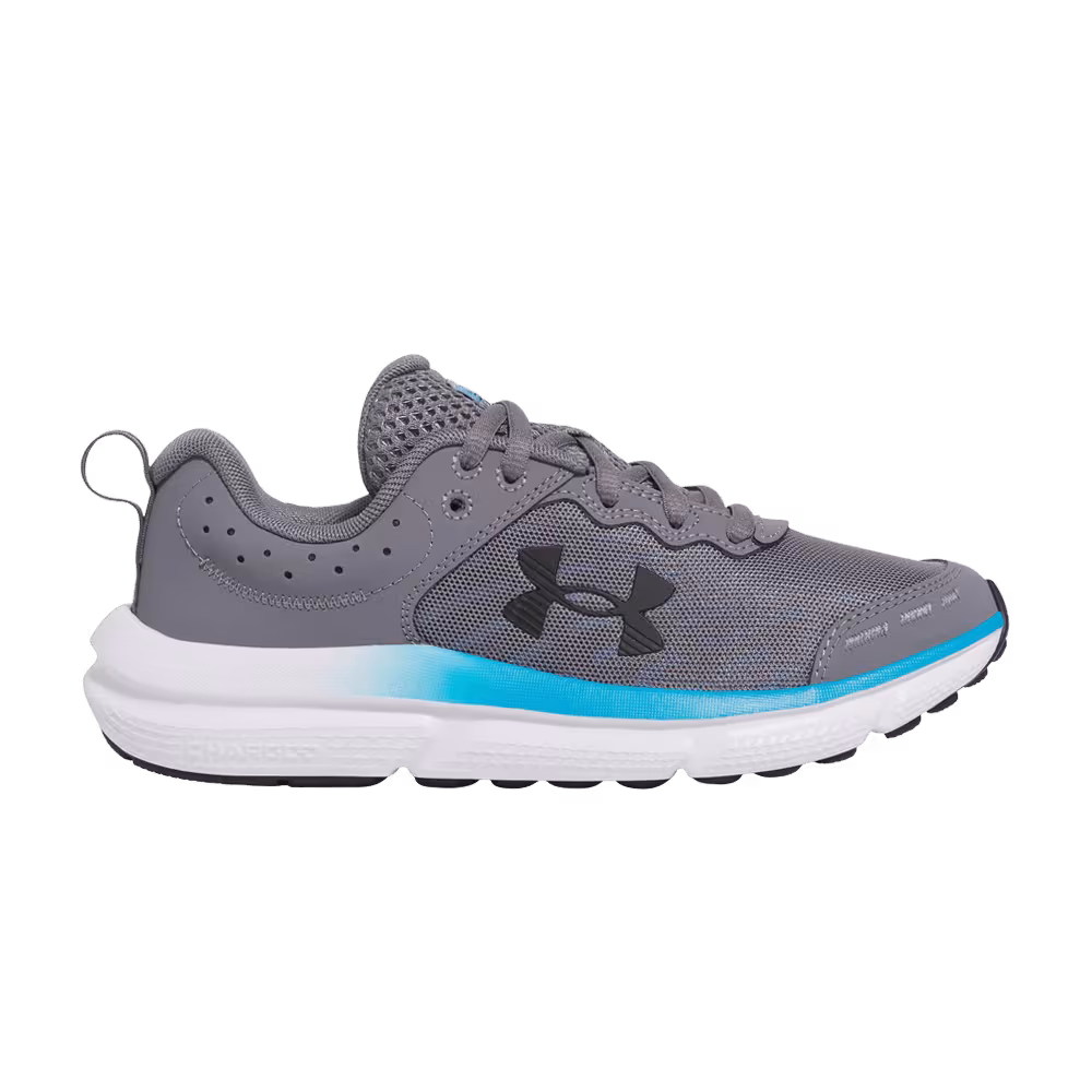Under Armour Assert 10 AC GS Titan Grey Electric Blue