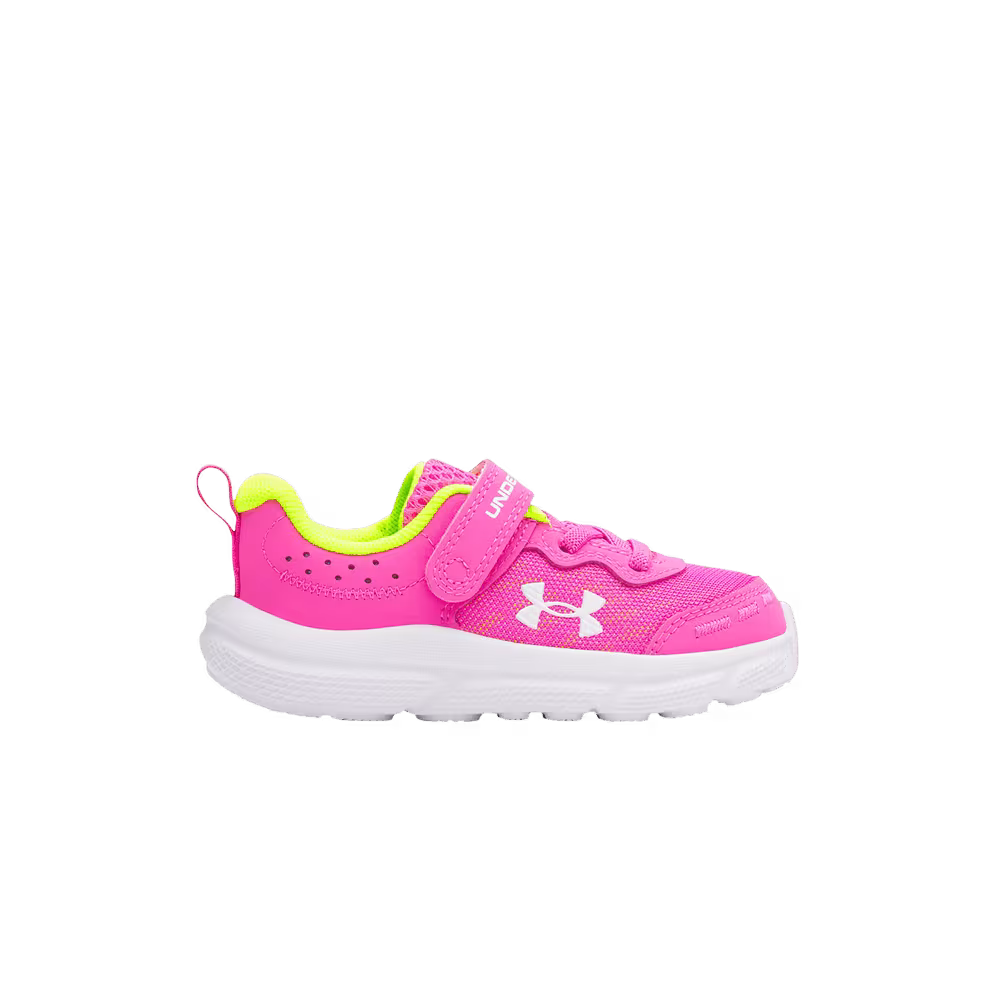 Under Armour Assert 10 AC TD Rebel Pink High Vis Yellow