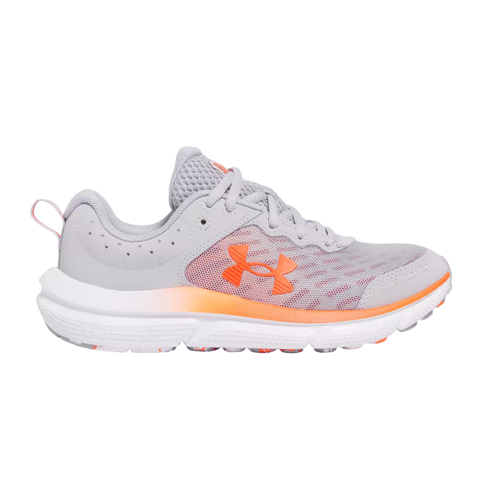 Under Armour Assert 10 AC GS Wide Mod Grey Ares Red