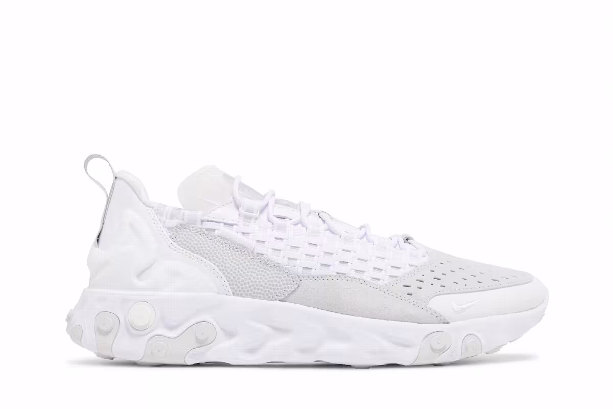 Nike React Sertu Triple White, view 2