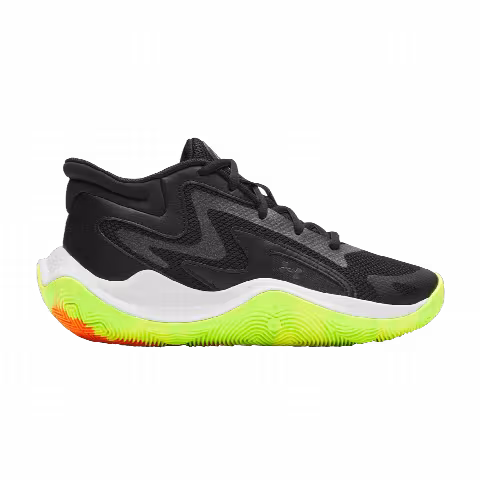 Under Armour Jet '25 GS 'Metallic Black Hyper Green'