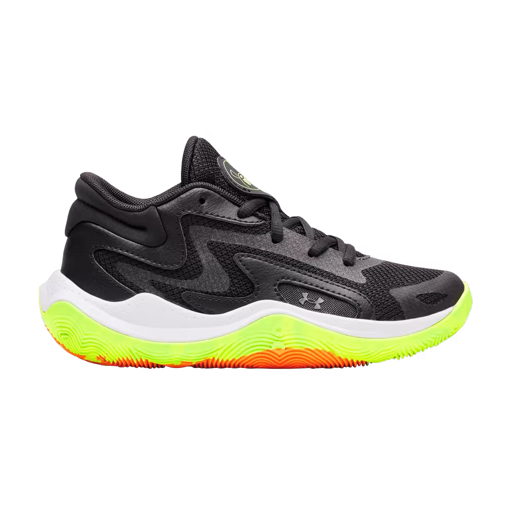 Under Armour Jet Metallic Black Hyper Green