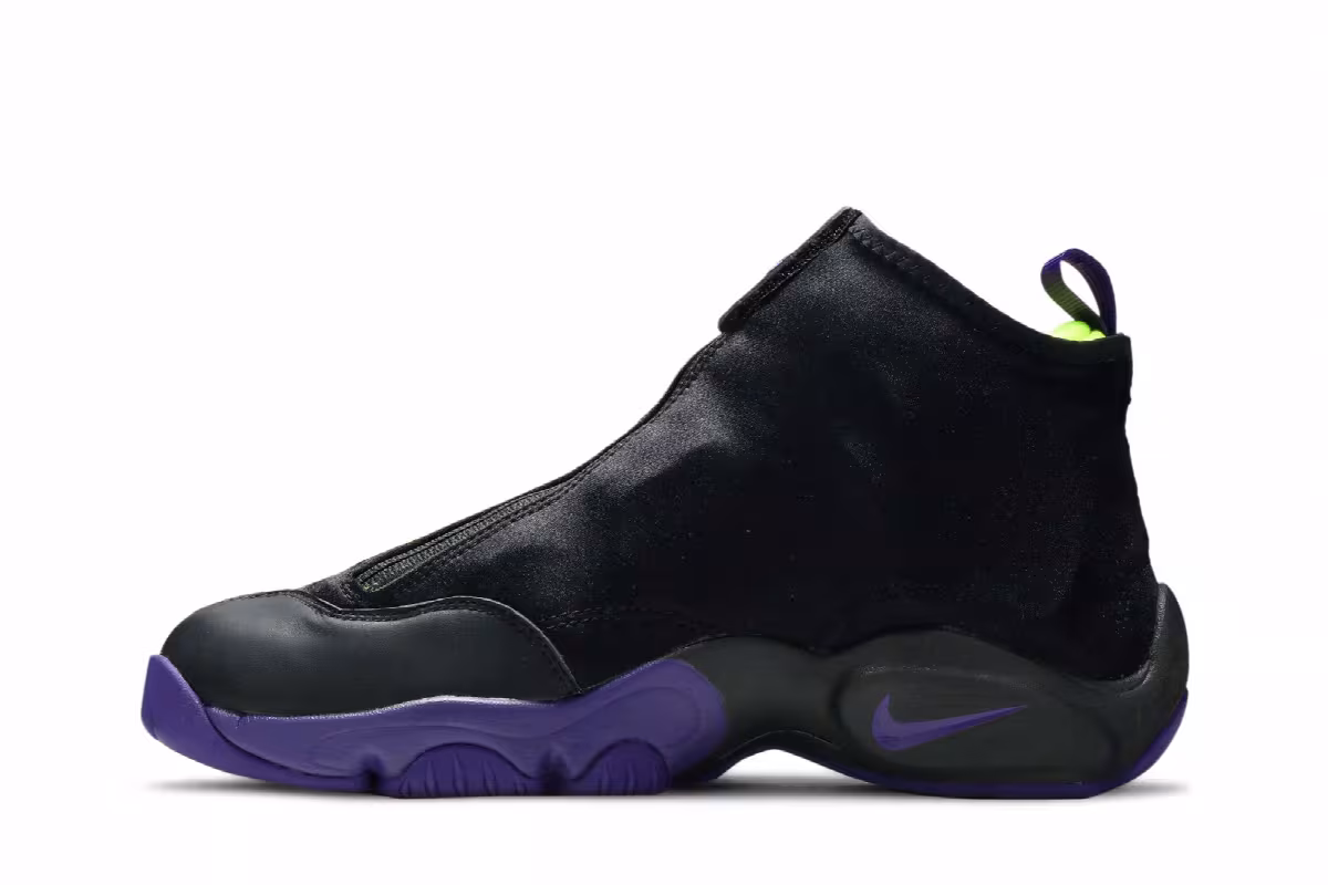 Nike Air Zoom Flight The Glove Lakers, view 4