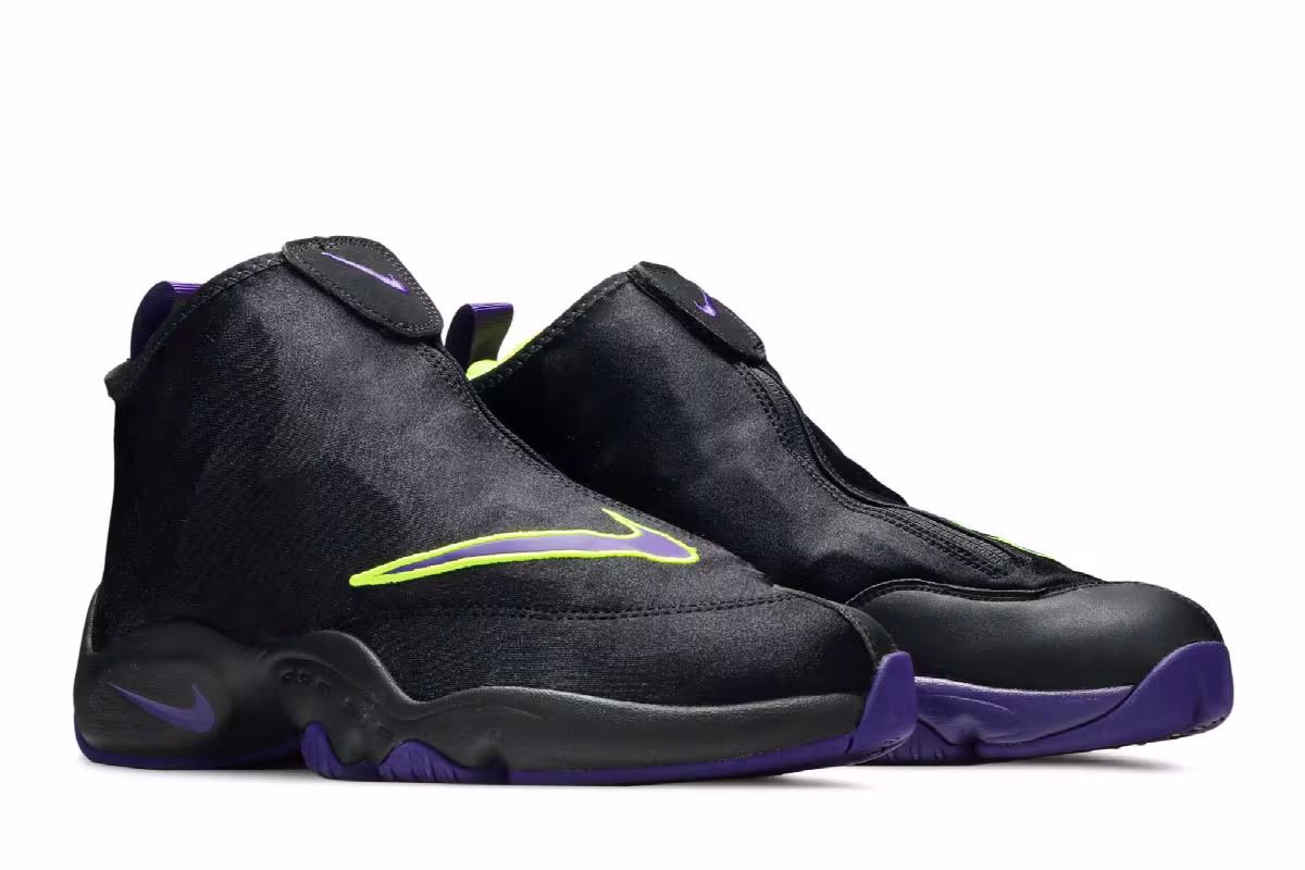 Nike Air Zoom Flight The Glove Lakers, view 9