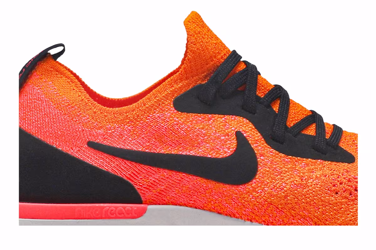Nike Women's Epic React Flyknit Copper Flash, view 3