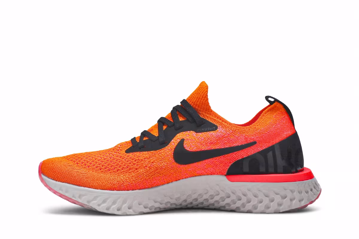 Nike Women's Epic React Flyknit Copper Flash, view 4