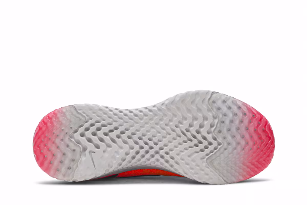 Nike Women's Epic React Flyknit Copper Flash, view 5
