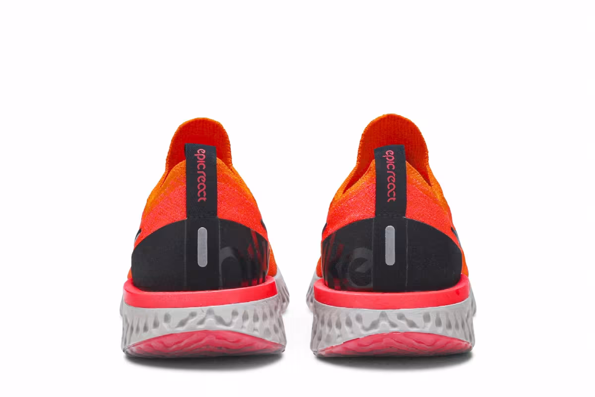 Nike Women's Epic React Flyknit Copper Flash, view 7