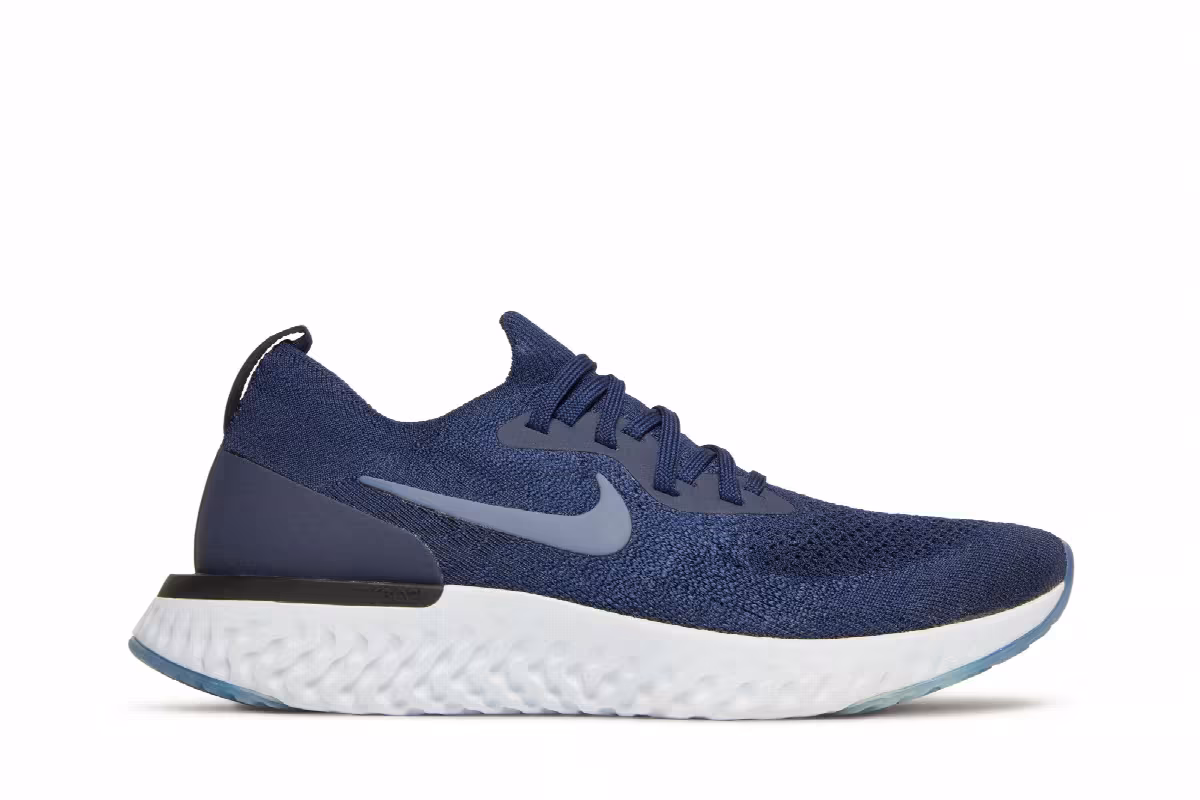 Nike Epic React Flyknit College Navy, view 2